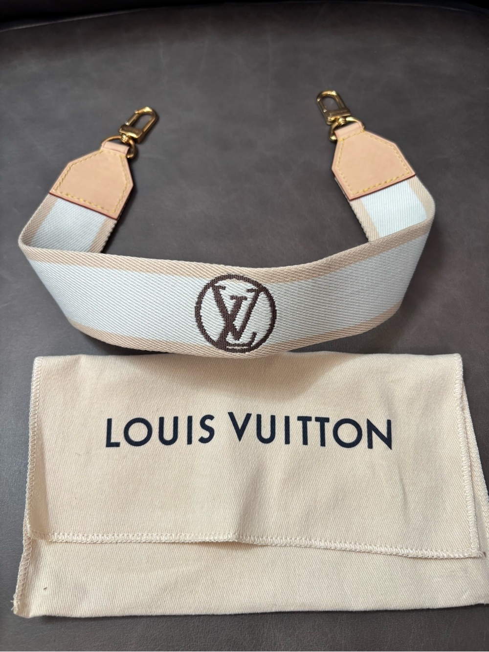 NWOT Authentic Louis Vuitton handbag strap.